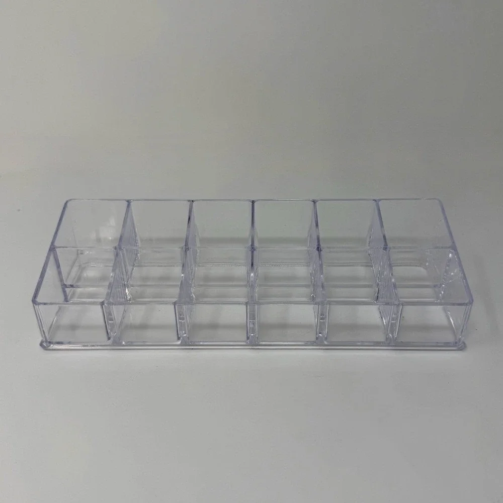 Clear Acrylic Makeup Organizer Lot Vanity Storage Cosmetic Holder Bundle